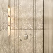 Elegance Shower Cabin Design With Wall